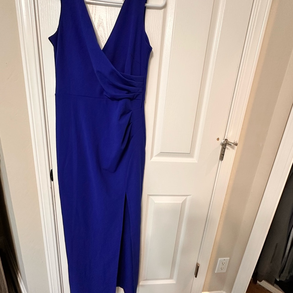 Woosea Formal Midi Dress – Royal Blue – Size Medium – Brand New with Tags